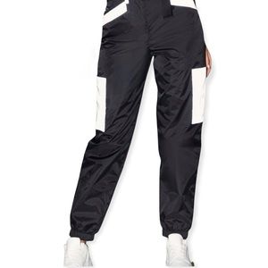 Forever 21 Reflective Cargo Jogger